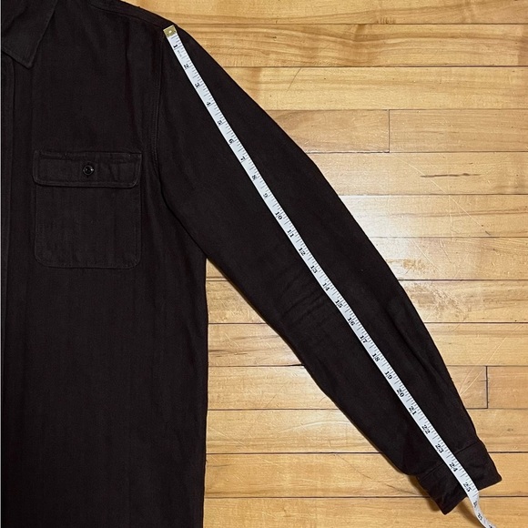 Frank & Oak Men's Plum Light Overshirt size Small - Picture 4 of 5